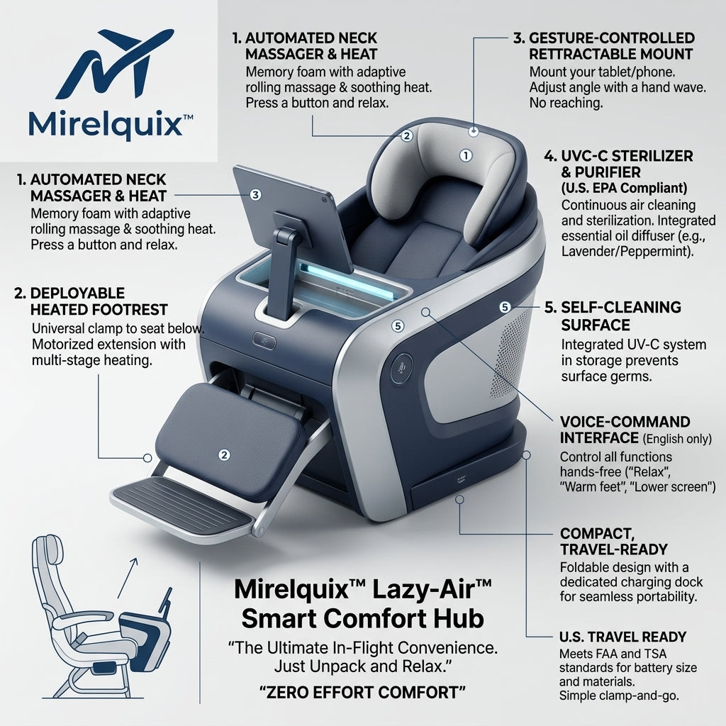 Mirelquix™ Lazy-Air™ Smart Comfort Hub